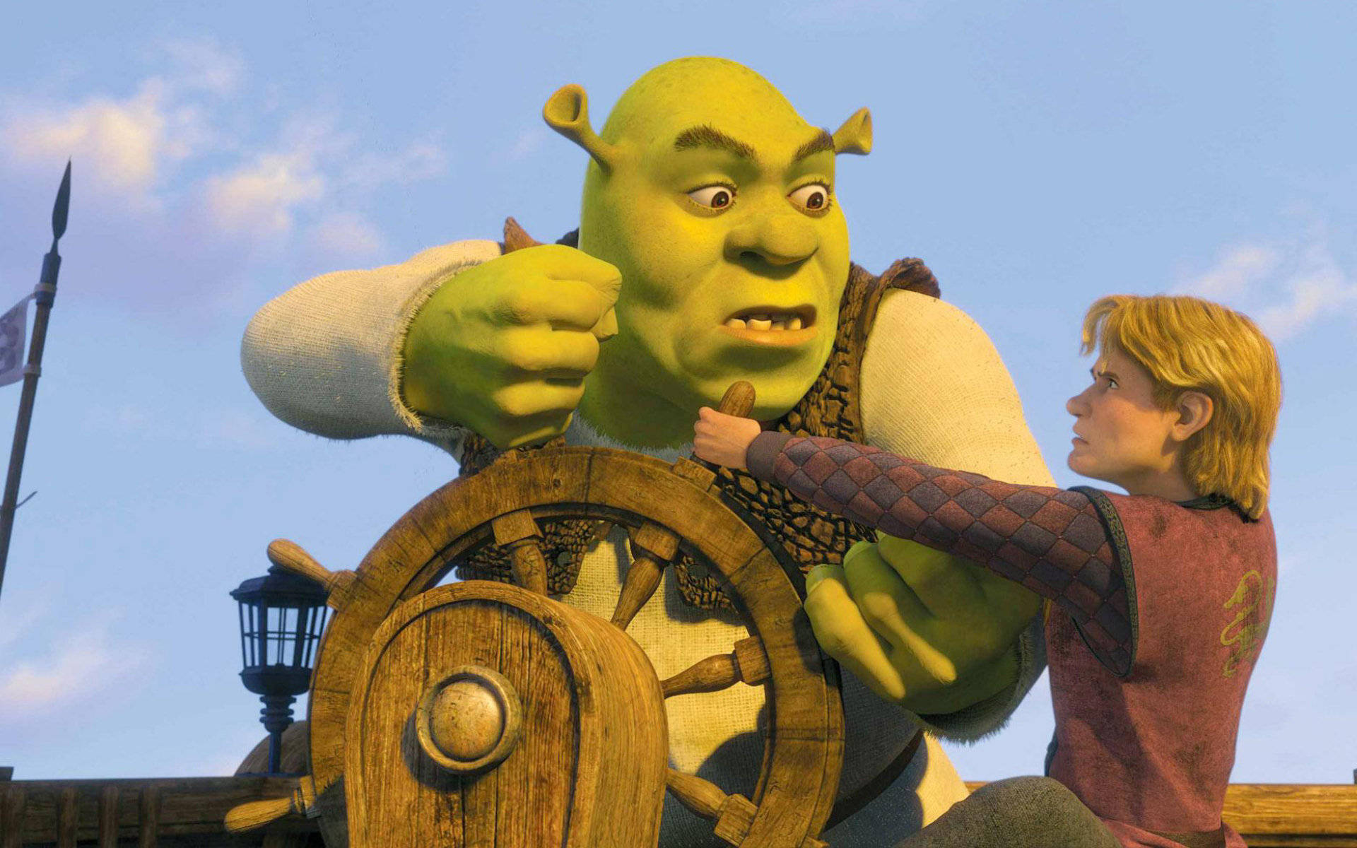 Shrek The Third Stirring The Wheel