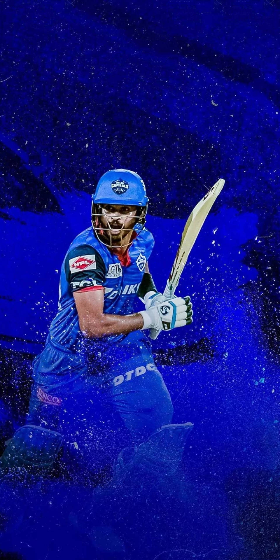 Shreyas Iyer Leads Delhi Capitals Forward Background