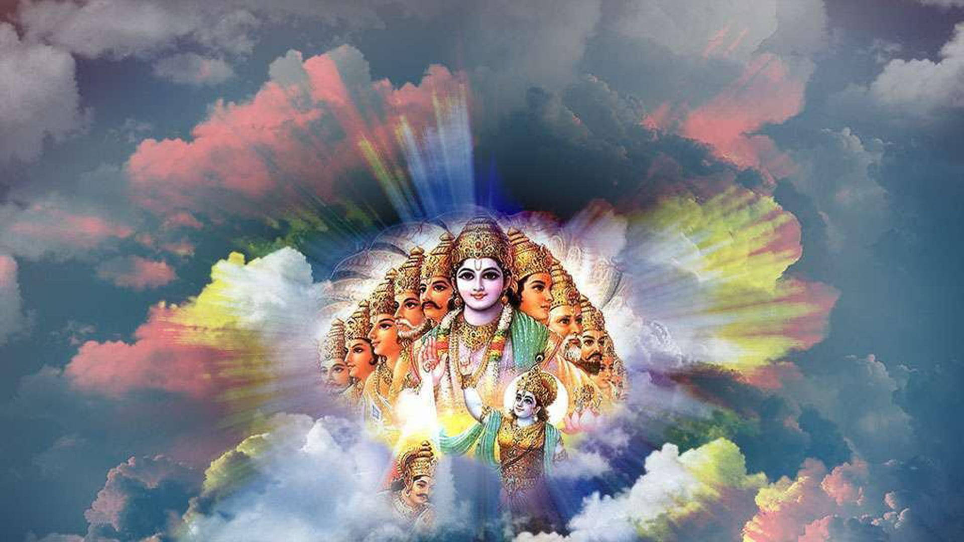 Shri Krishna Hindu Gods Background