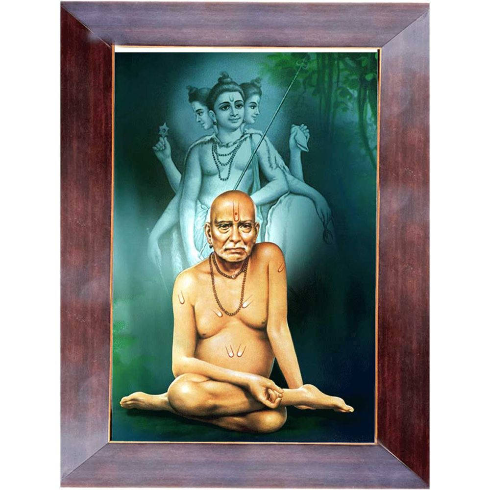 Shri Swami Samarth And Dattatreya Background