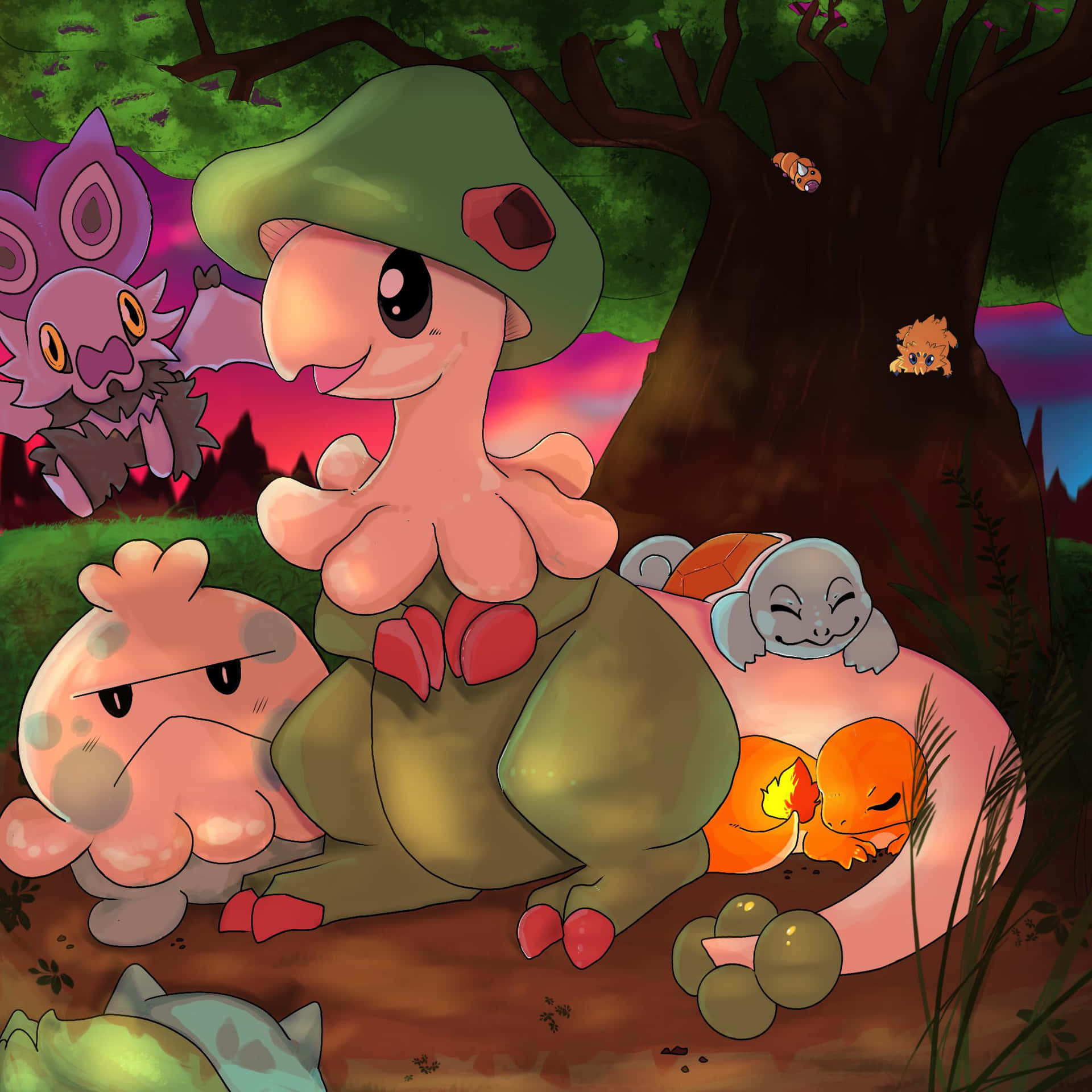 Shroomish Breloom Forest Pokemon