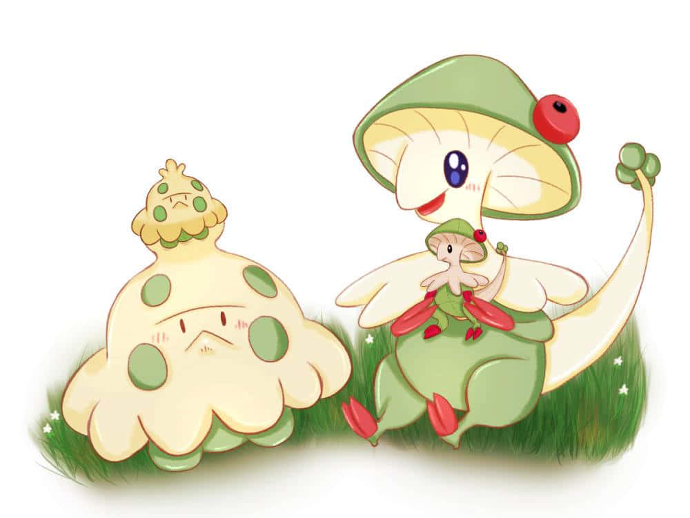 Shroomish With Breloom Background