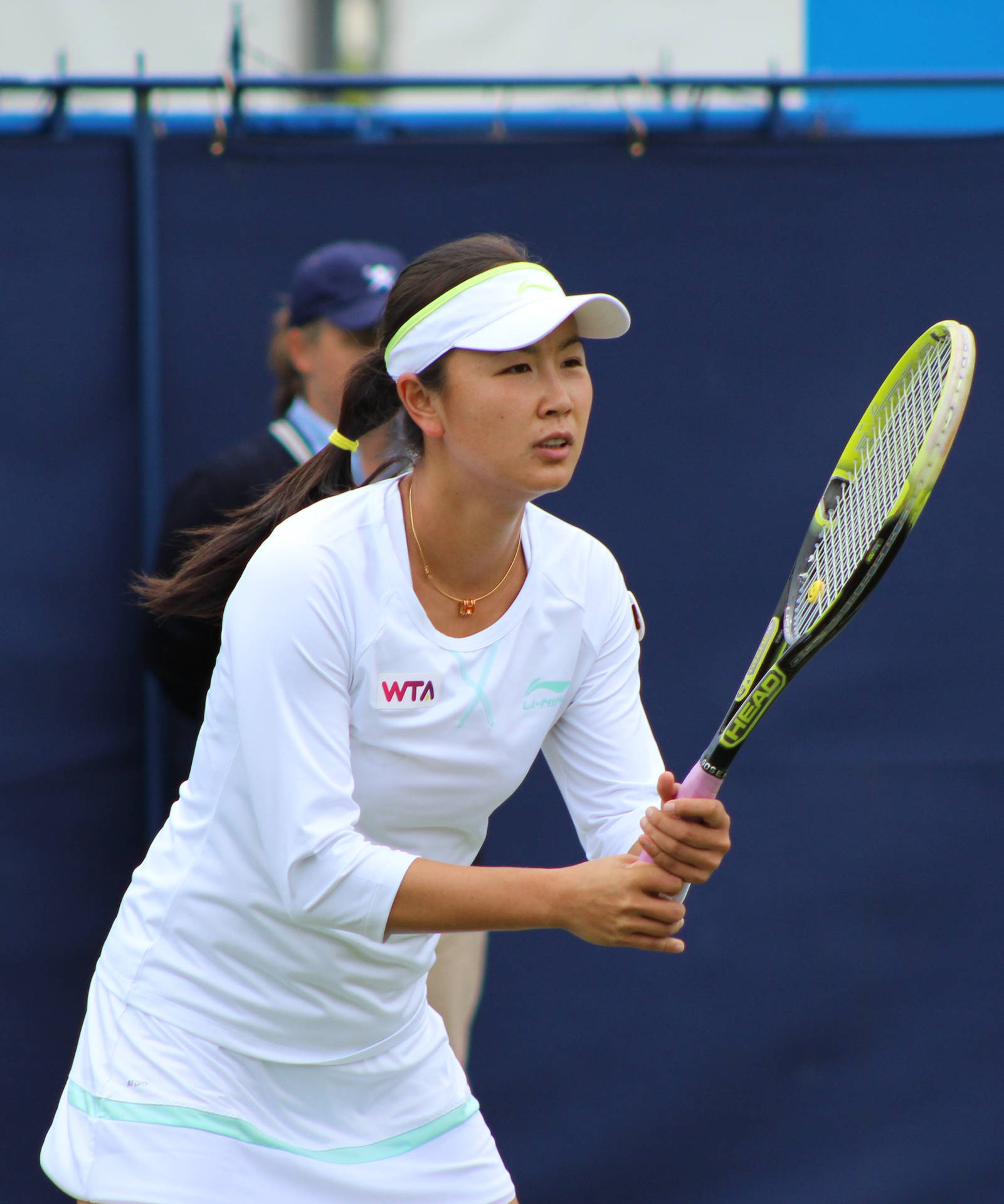 Shuai Peng Holding Racket