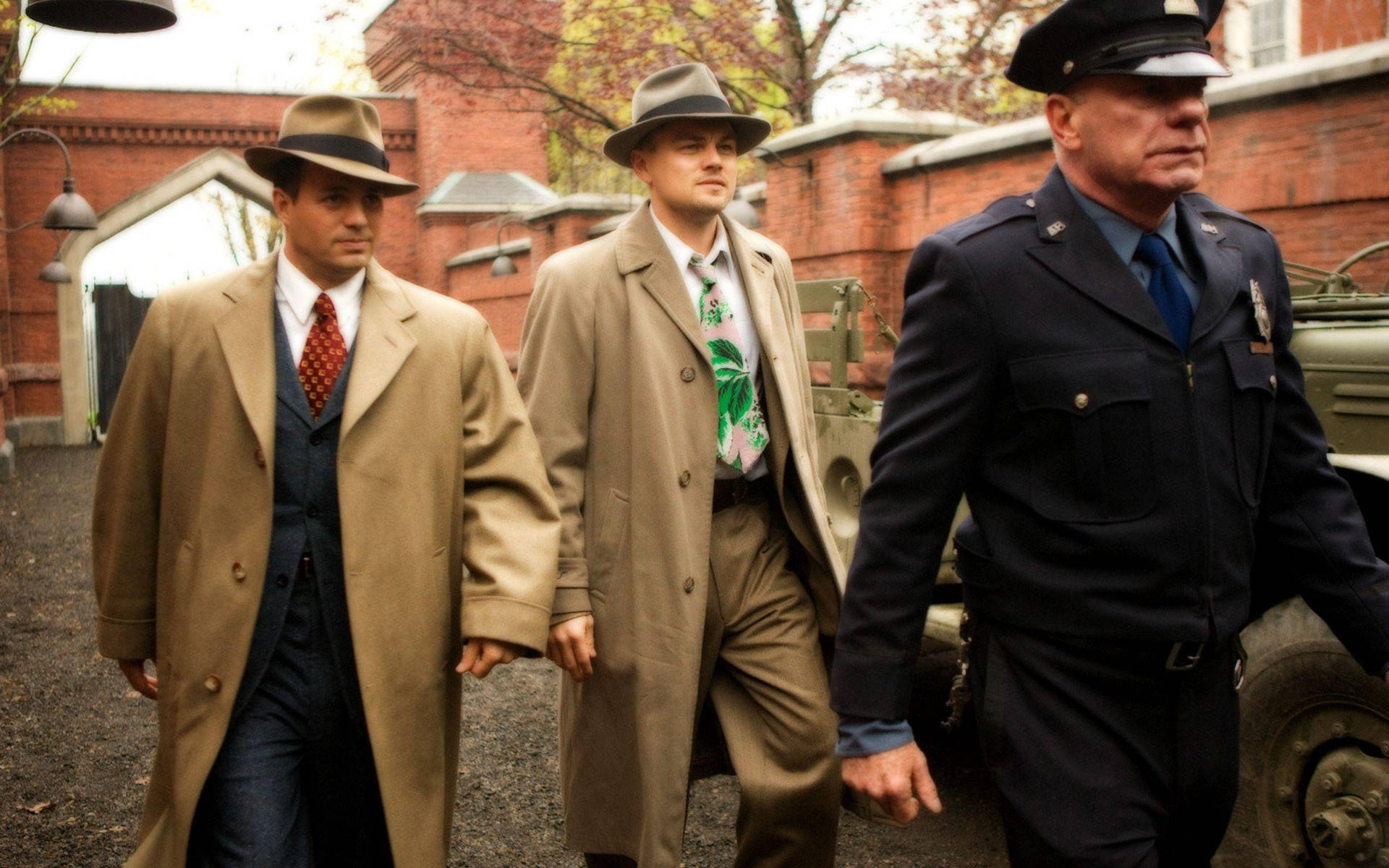 Shutter Island Leonardo Dicaprio Mark Ruffalo Background