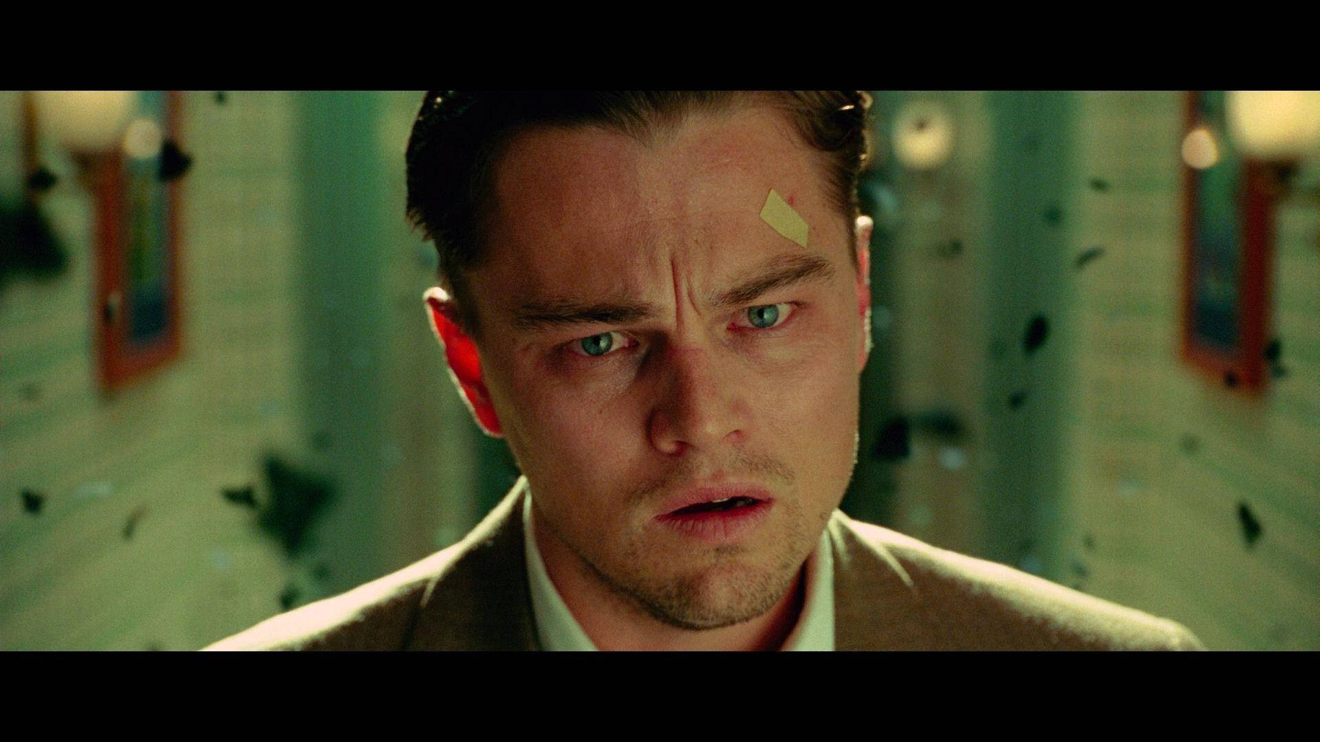 Shutter Island Leonardo Dicaprio Teddy Daniels Shocked