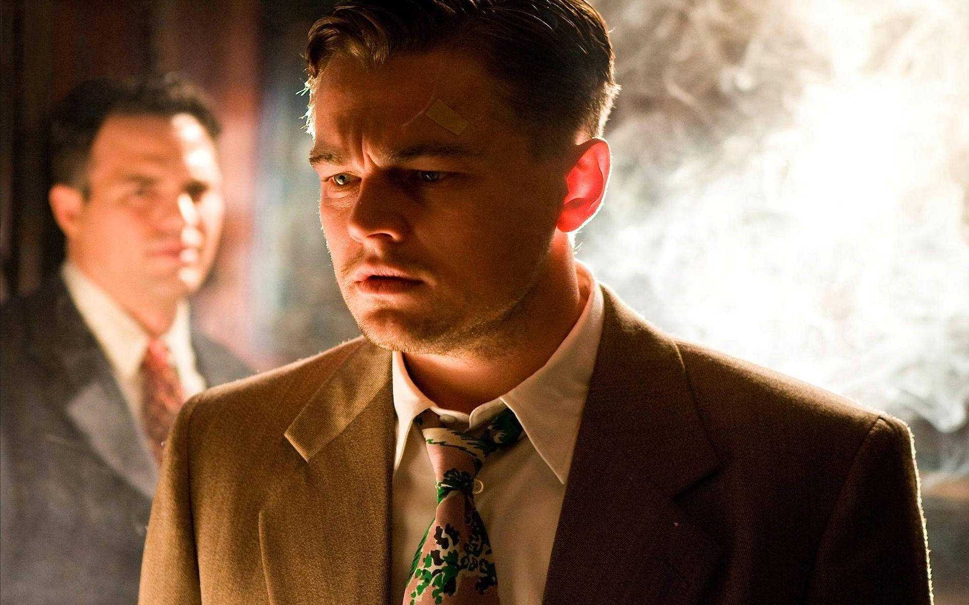 Shutter Island Teddy Daniels Confused Chuck Aule Background