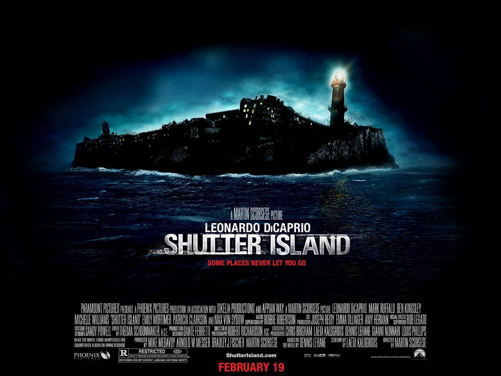 Shutter Island Thriller Movie Poster