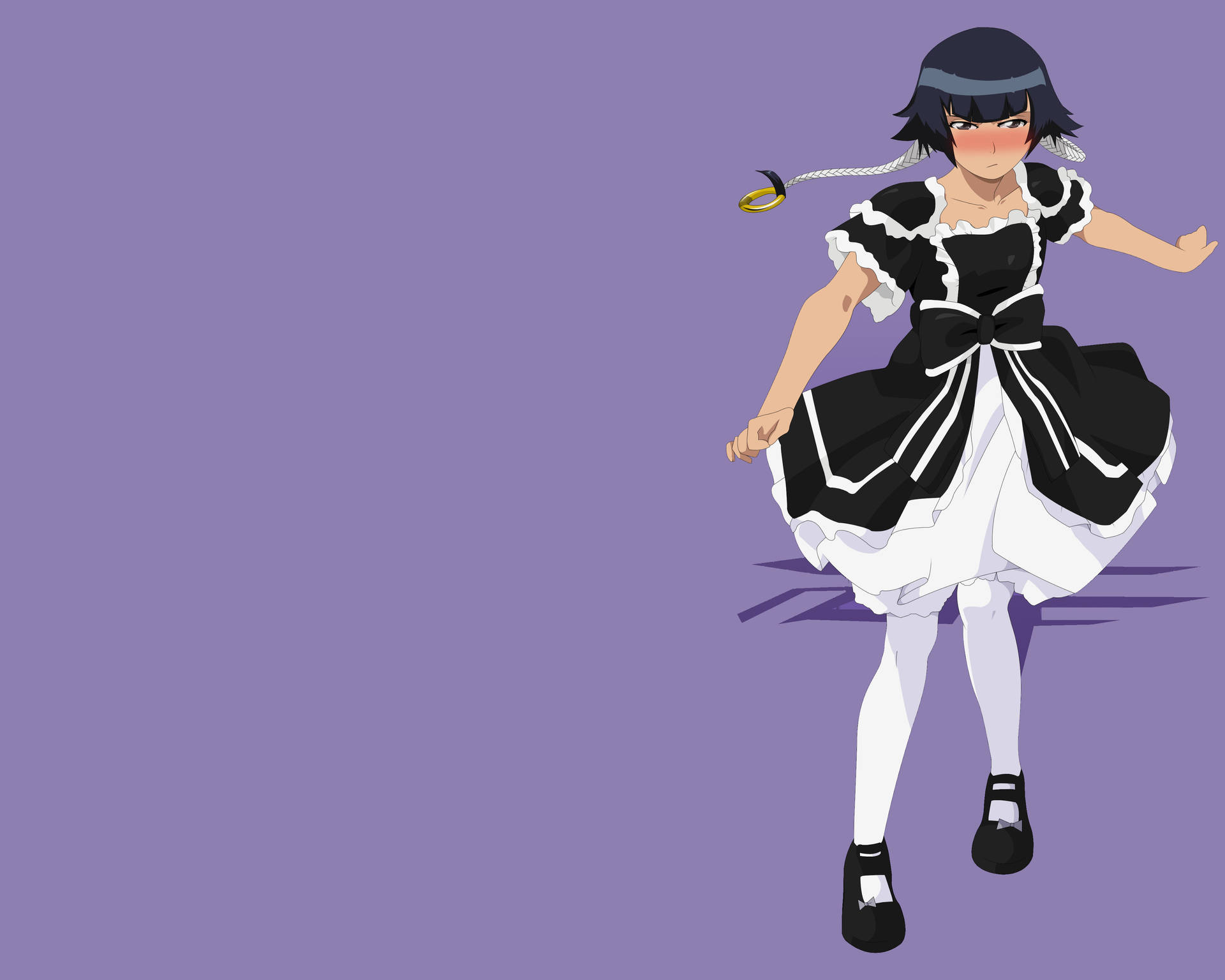 Shy Soifon Maid Outfit Bleach 4k Ultra Hd Background