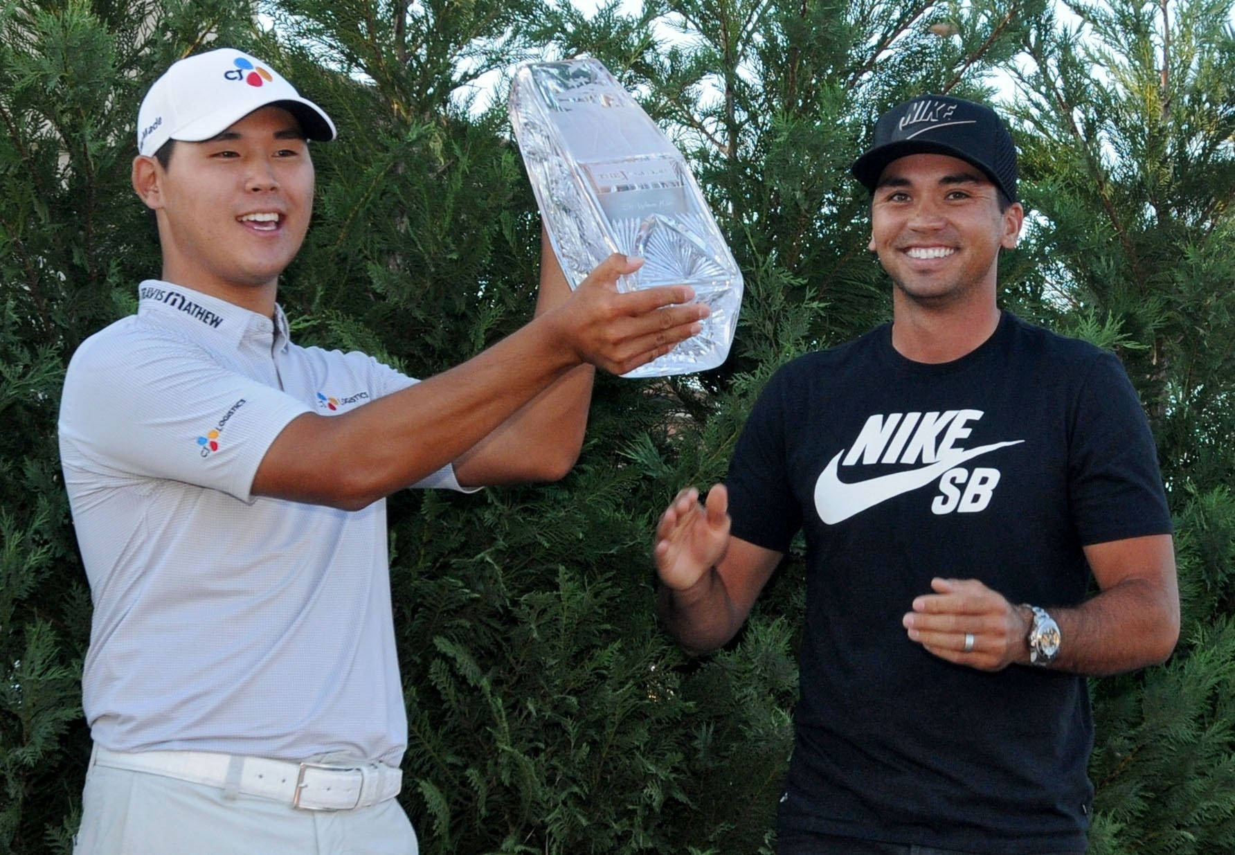 Si Woo Kim And Jason Day Background