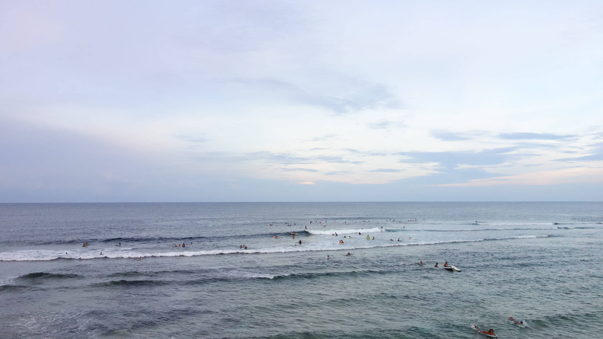 Siargao Island Surfers Background