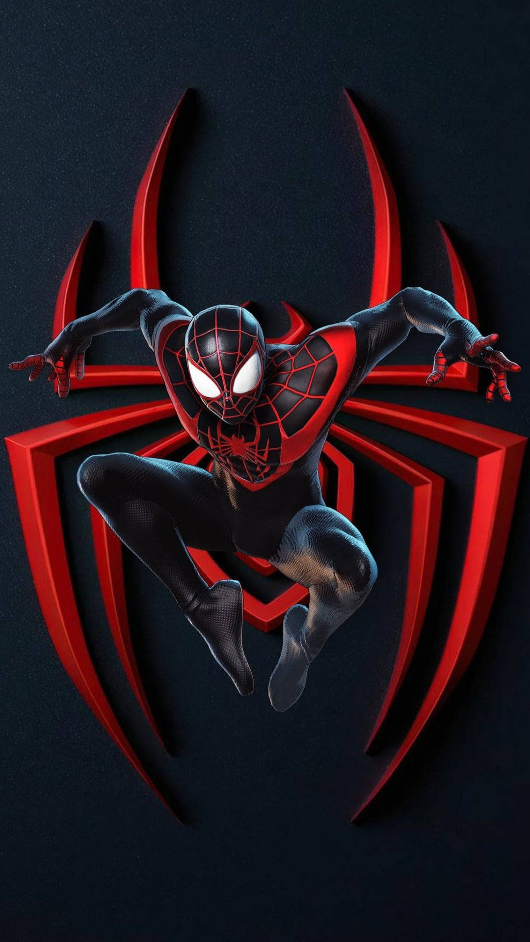 Sick Phone Spider-man Black And Red