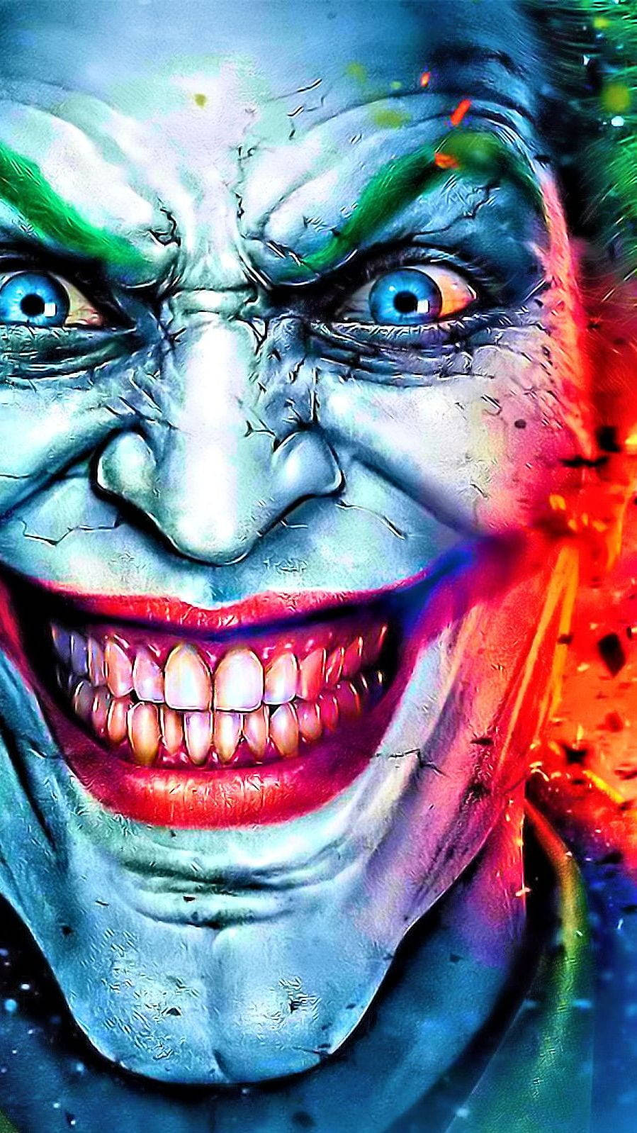 Sick Phone The Joker Face Background