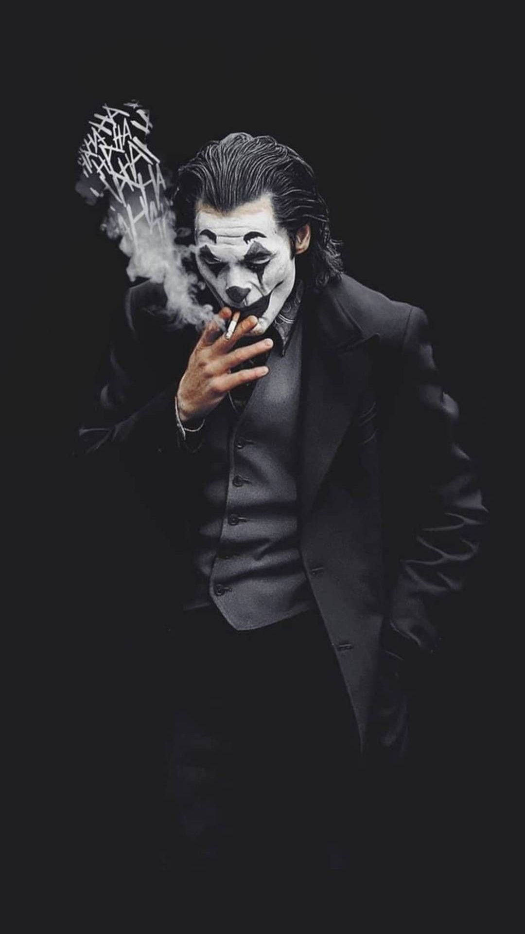 Sick Phone The Joker Smoking Background