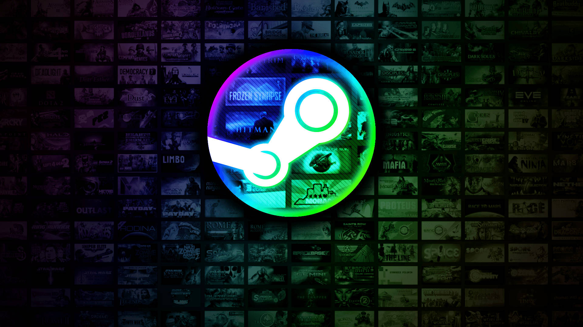 Sick Steam Logo Background