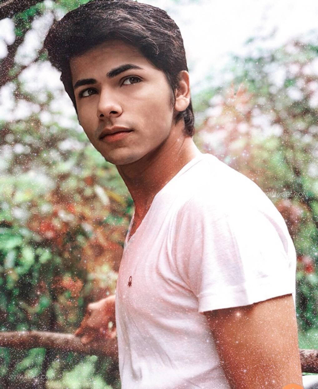 Siddharth Nigam Cool Pose In White Shirt