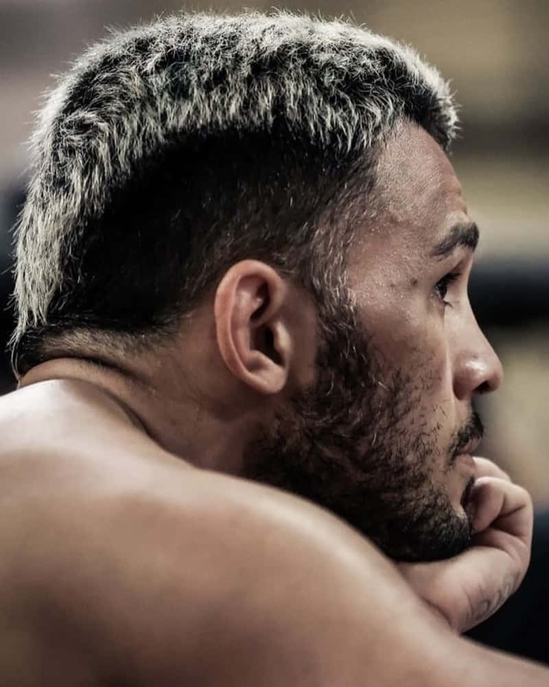 Side Profile Brad Tavares Phone Background