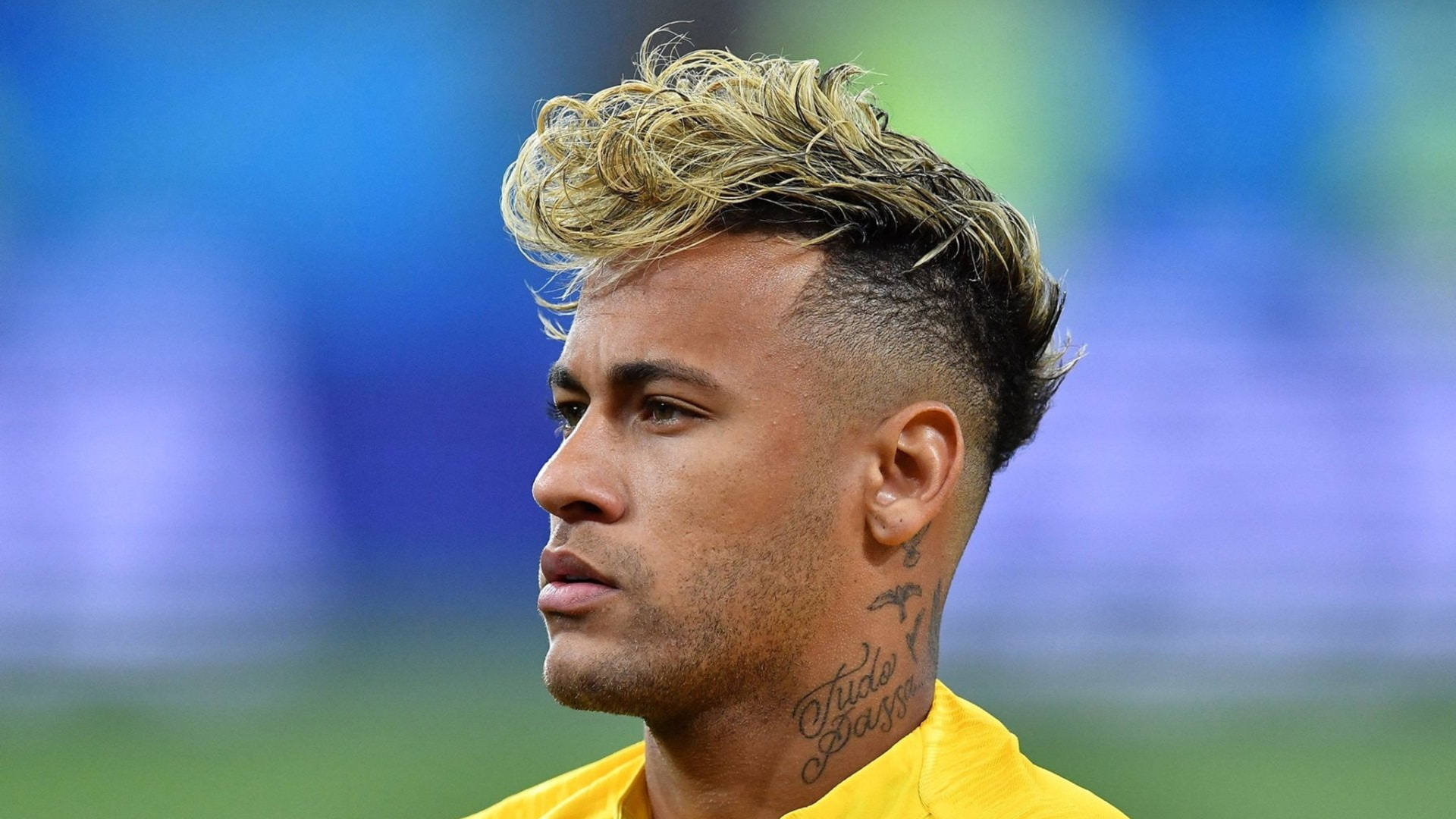 Side Profile Neymar 4k Background