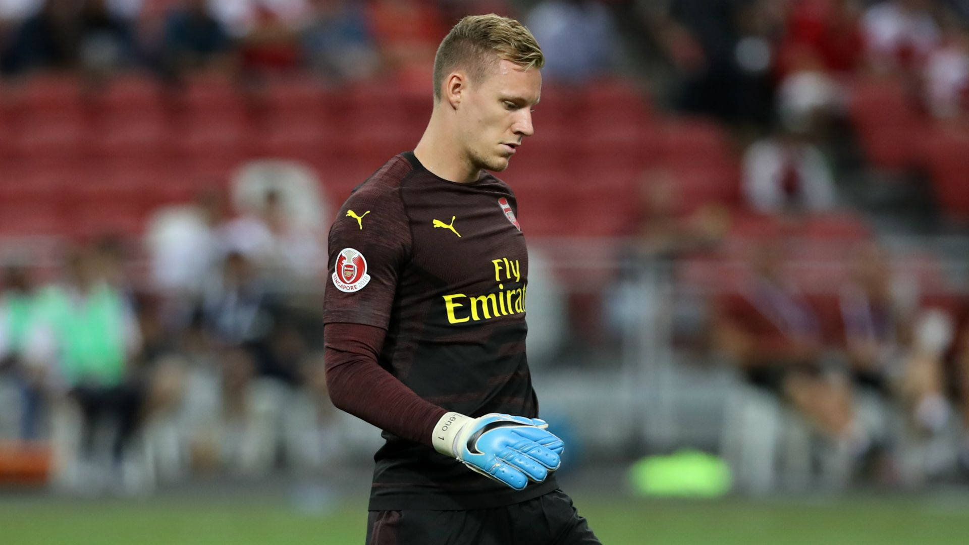 Side Profile Of Bernd Leno Background