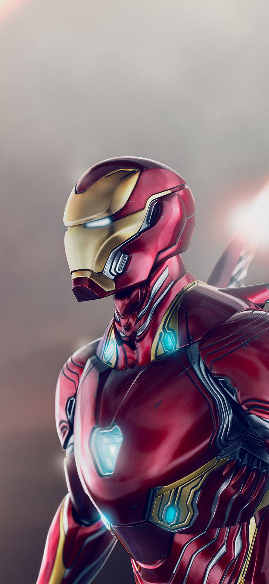 Side Profile Of Iron Man Android