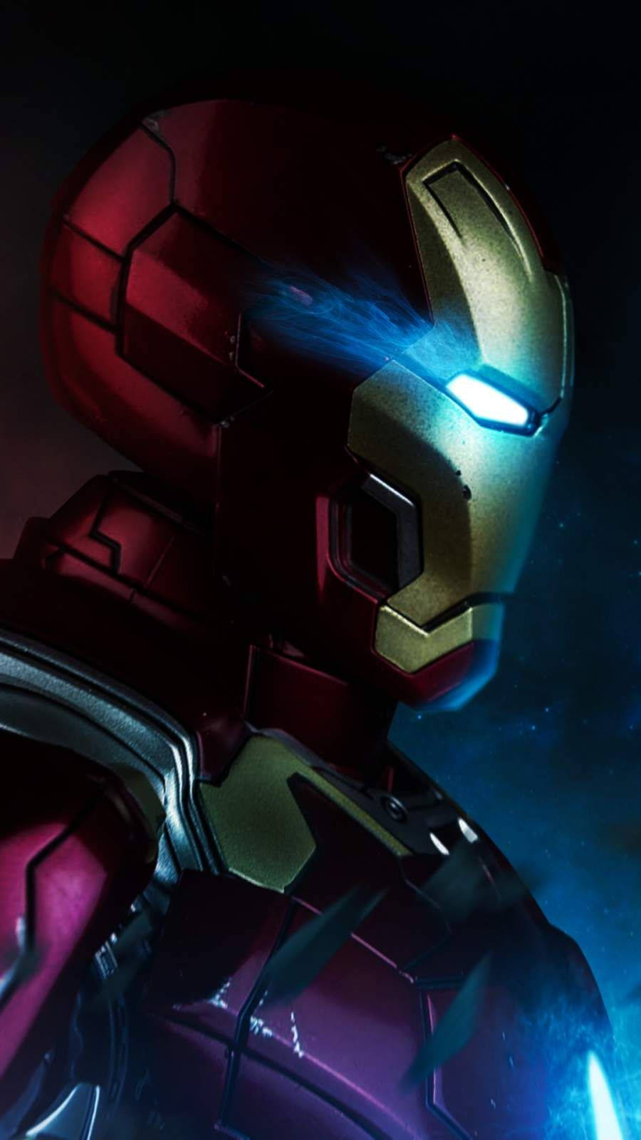 Side Profile Of Iron Man Mark 3 Background