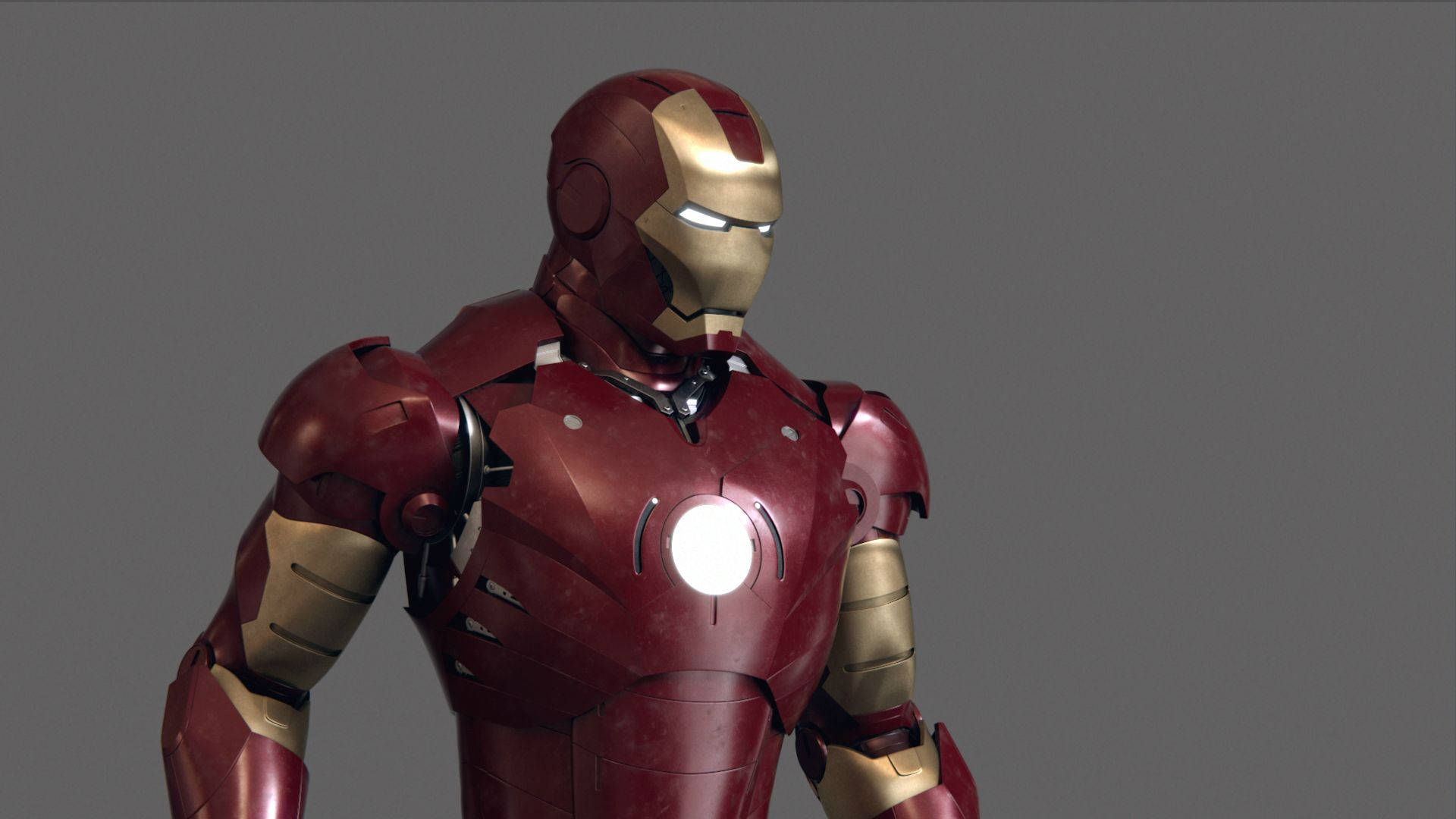 Side Profile Of Iron Man Mark 3 Background