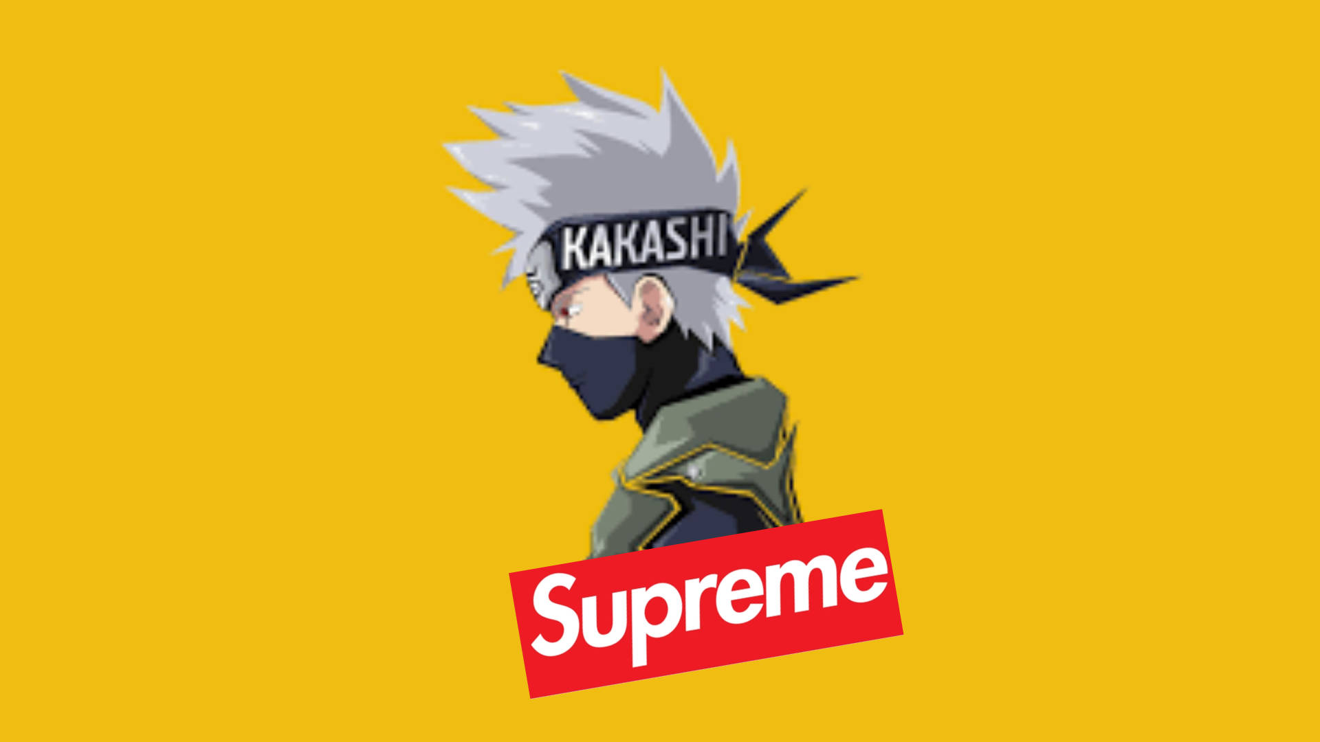 Side Profile Of Kakashi Hatake Supreme