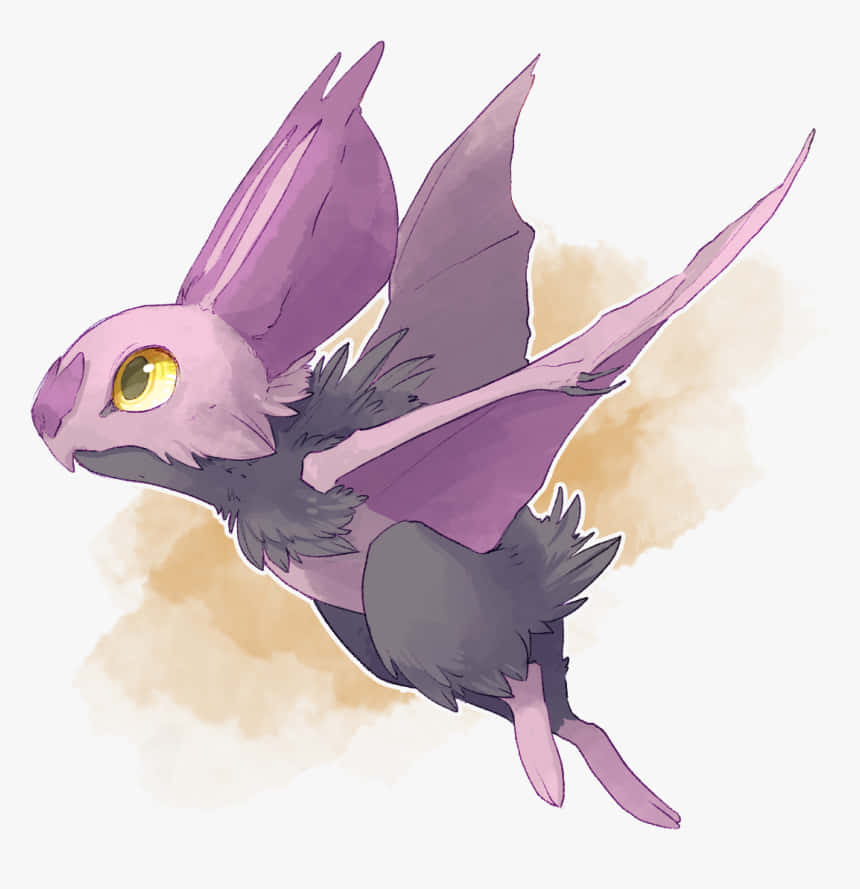 Side Profile Of Noibat Background