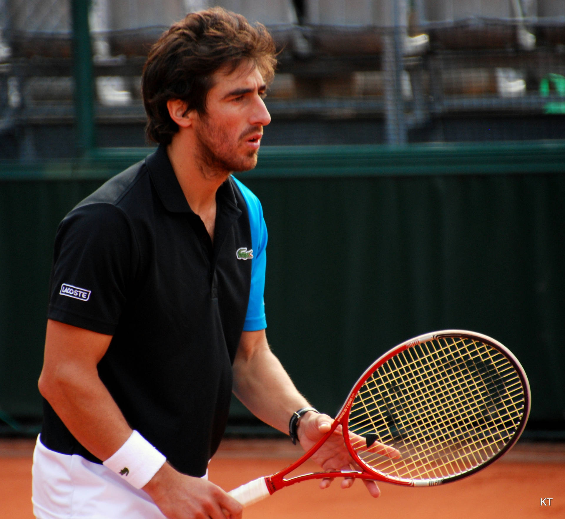 Side Profile Pablo Cuevas Background