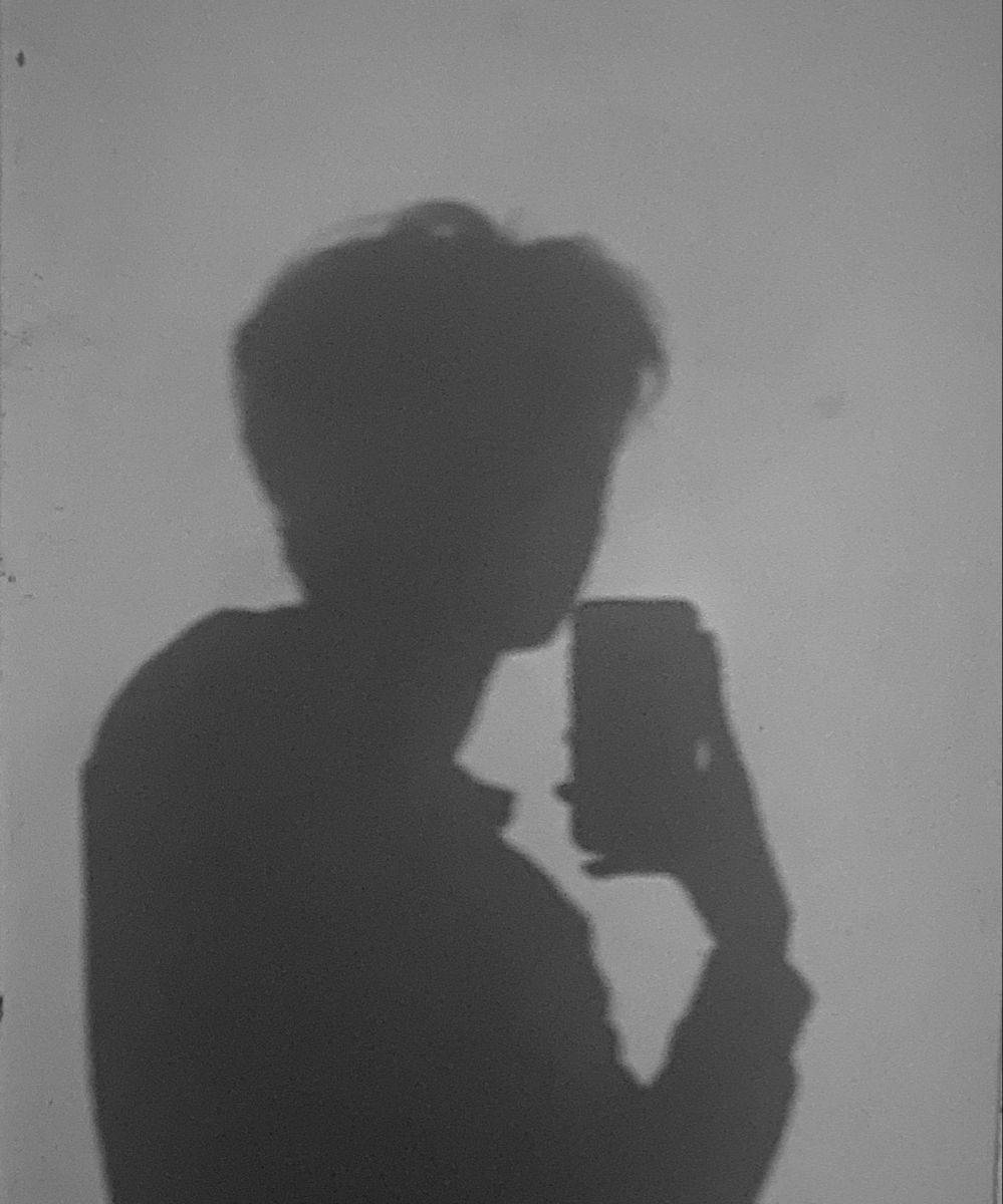 Side-view Boy Shadow Selfie