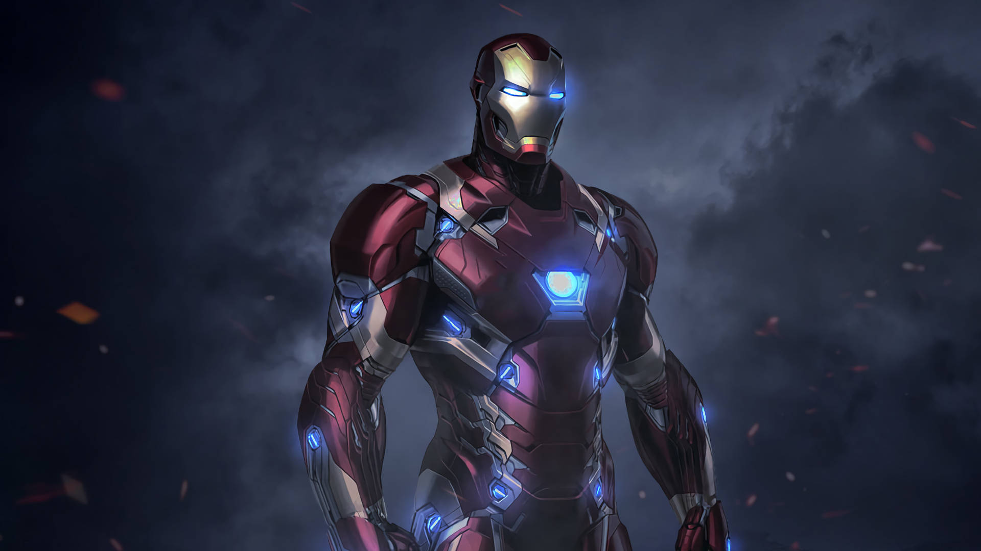 Side View Of Marvel Hero Ironman Hd Background