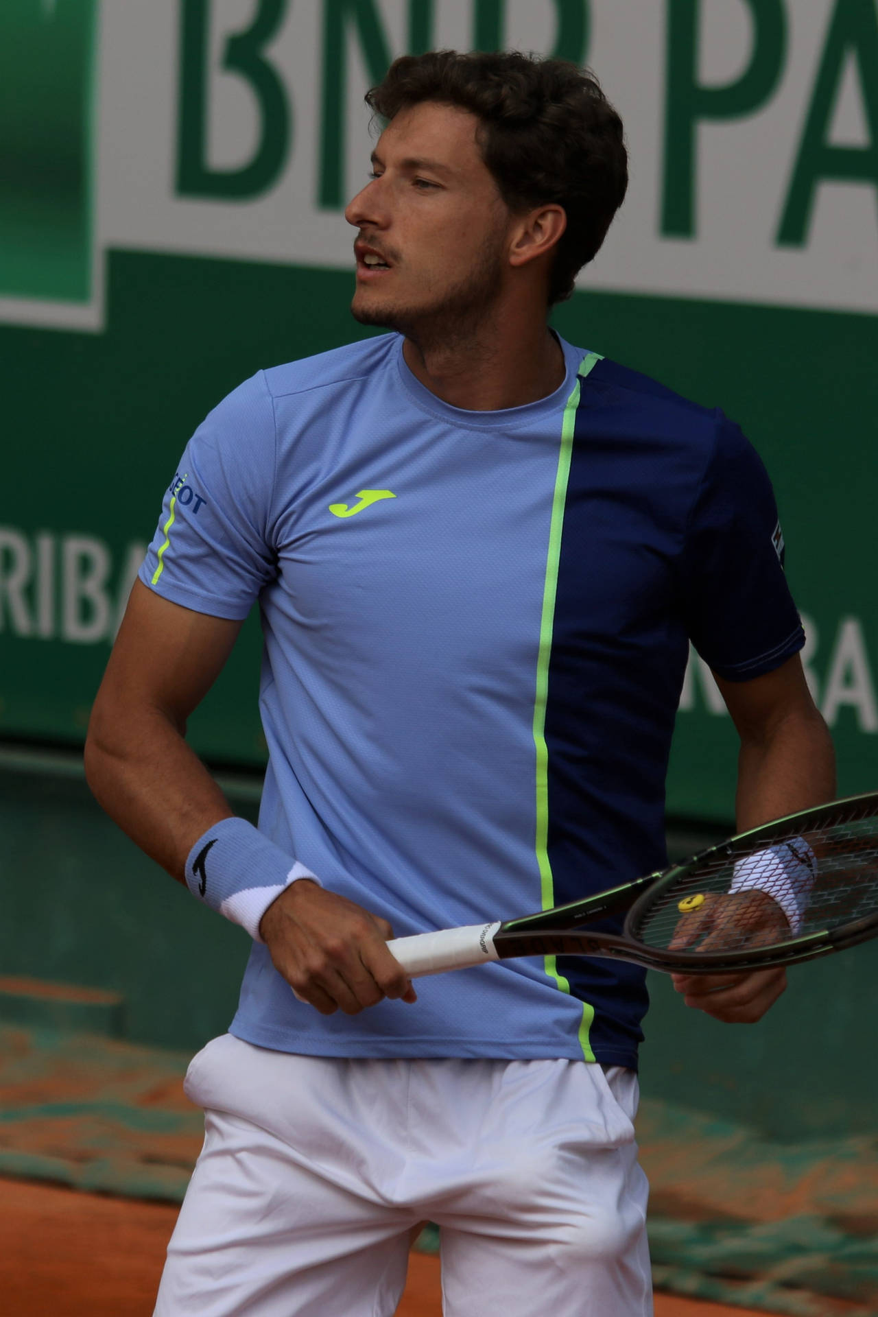 Side View Of Pablo Carreno Busta Background