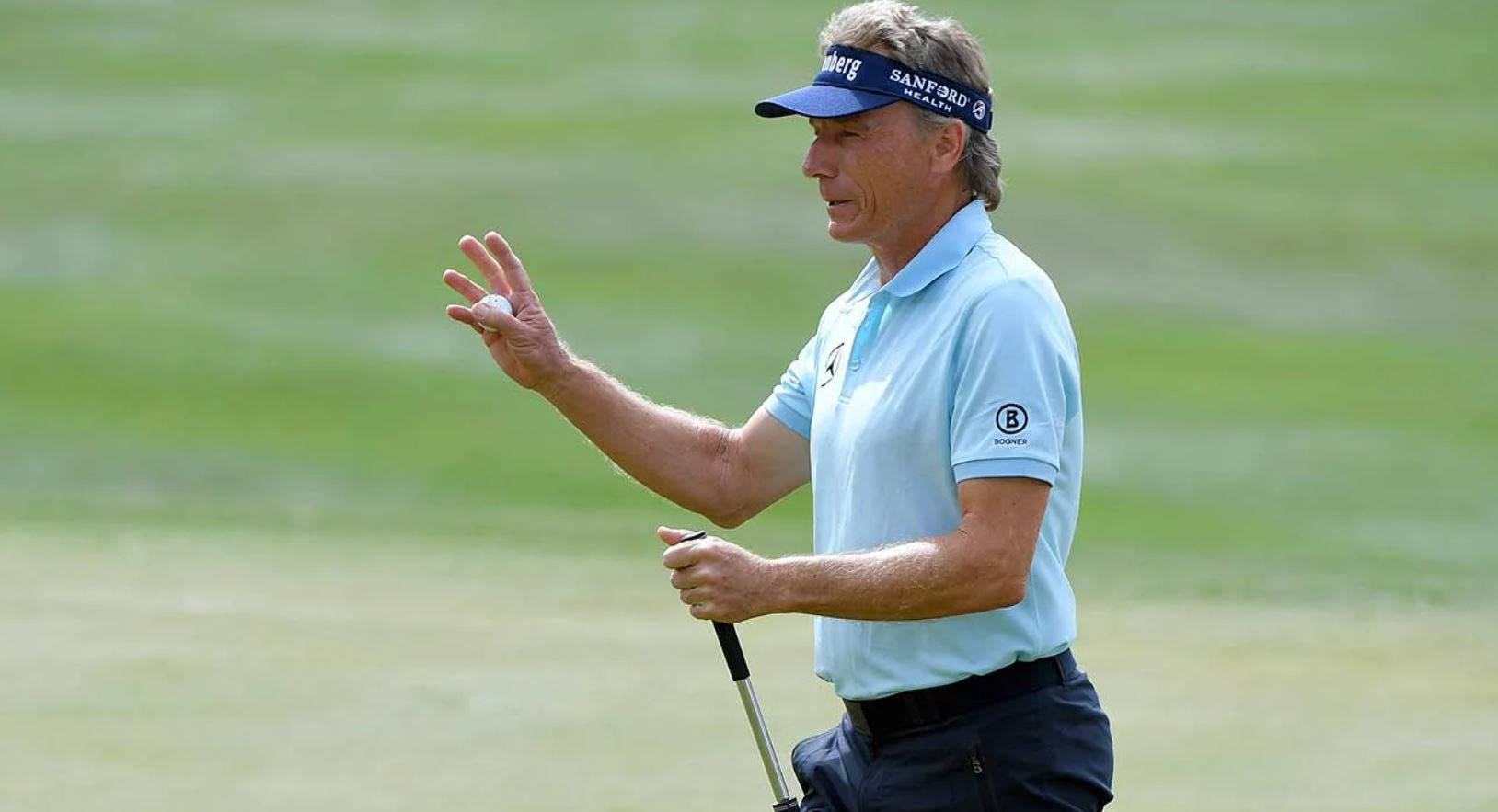 Side View Photo Bernhard Langer Background