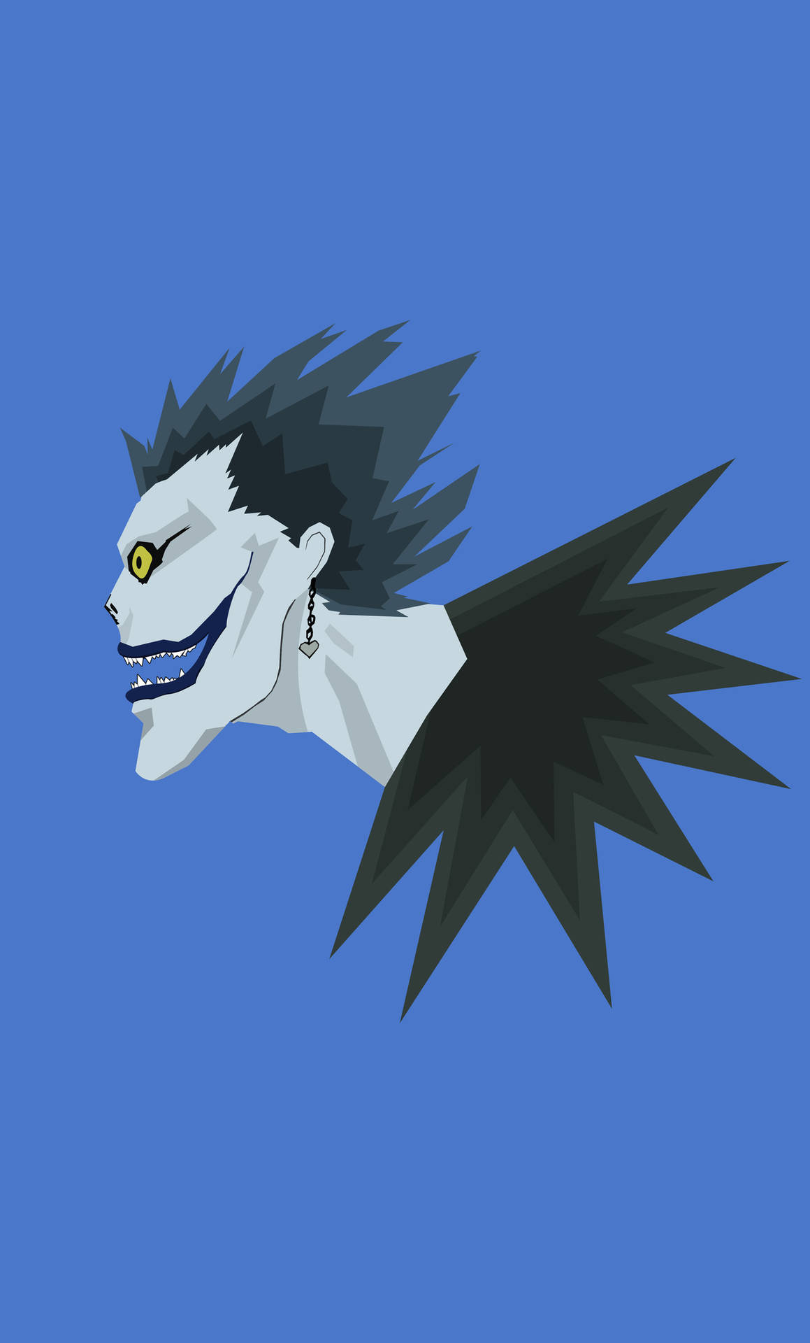 Side View Ryuk From Death Note Iphone Background