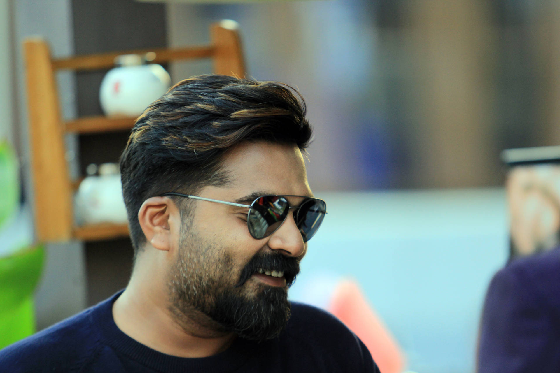Side View Simbu Dimples Background