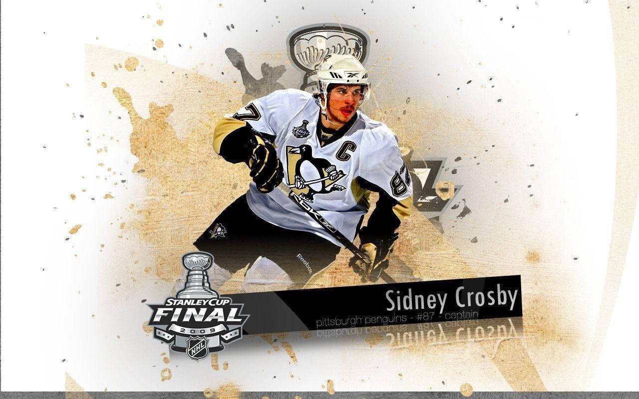 Sidney Crosby Digital Art Background