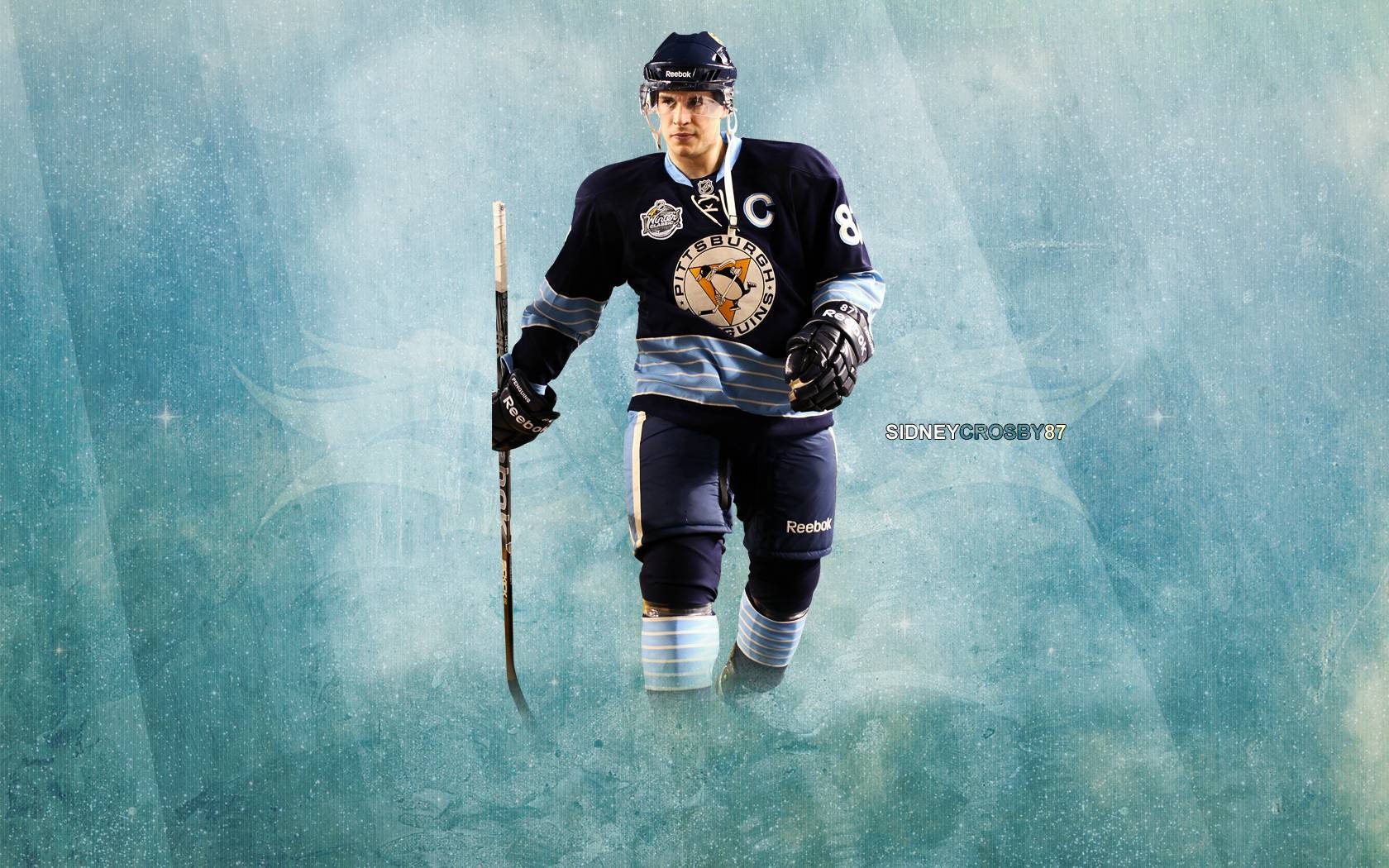 Sidney Crosby Dramatic Nhl Entrance Background