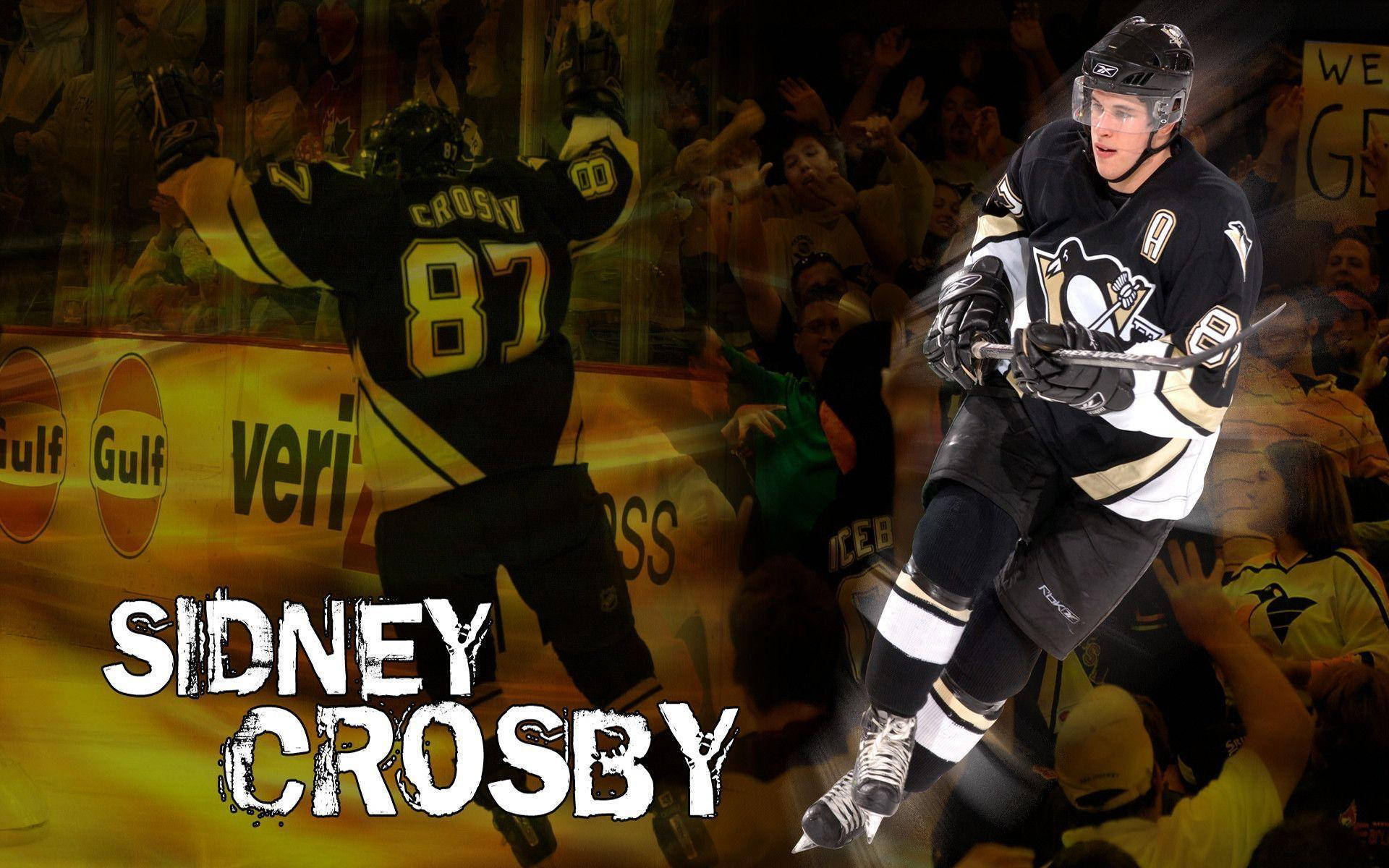 Sidney Crosby Hockey Poster Background