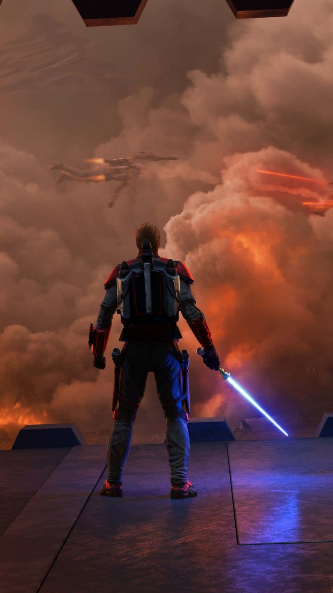 Siege Of Mandalore The Mandalorian Iphone Background