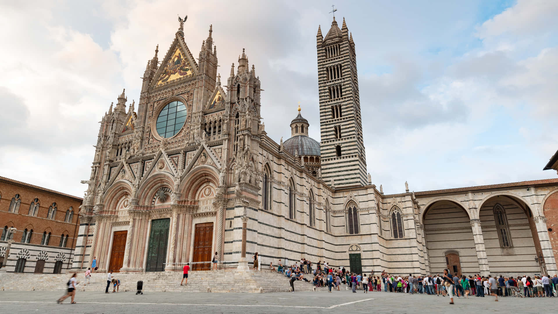 Siena Cathedral Background
