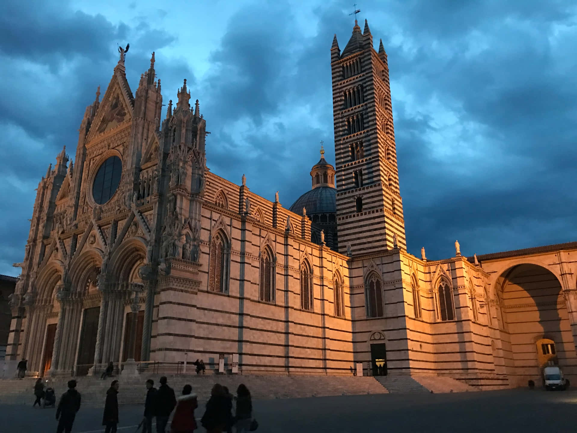 Siena Cathedral Background