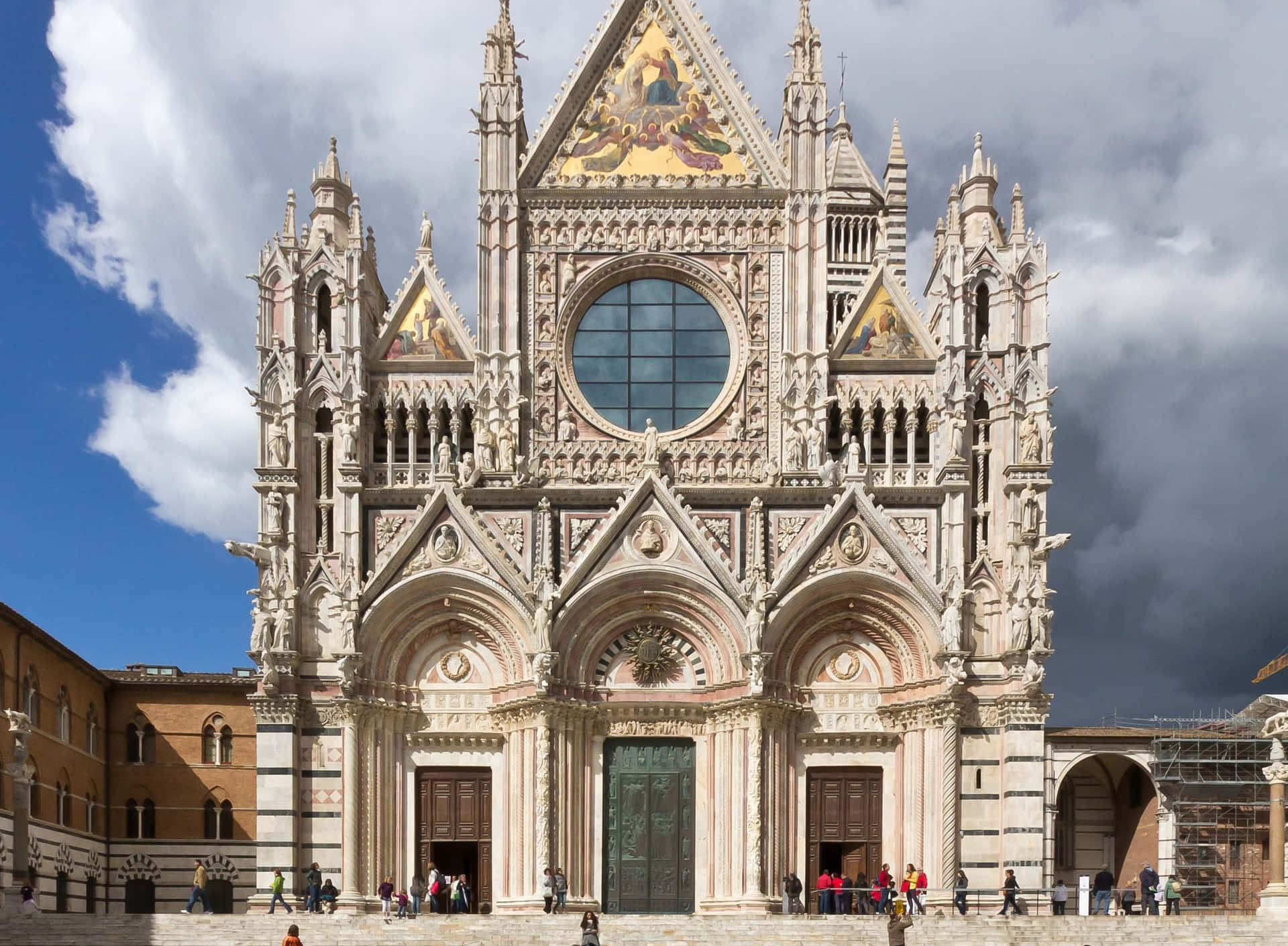 Siena Cathedral Background