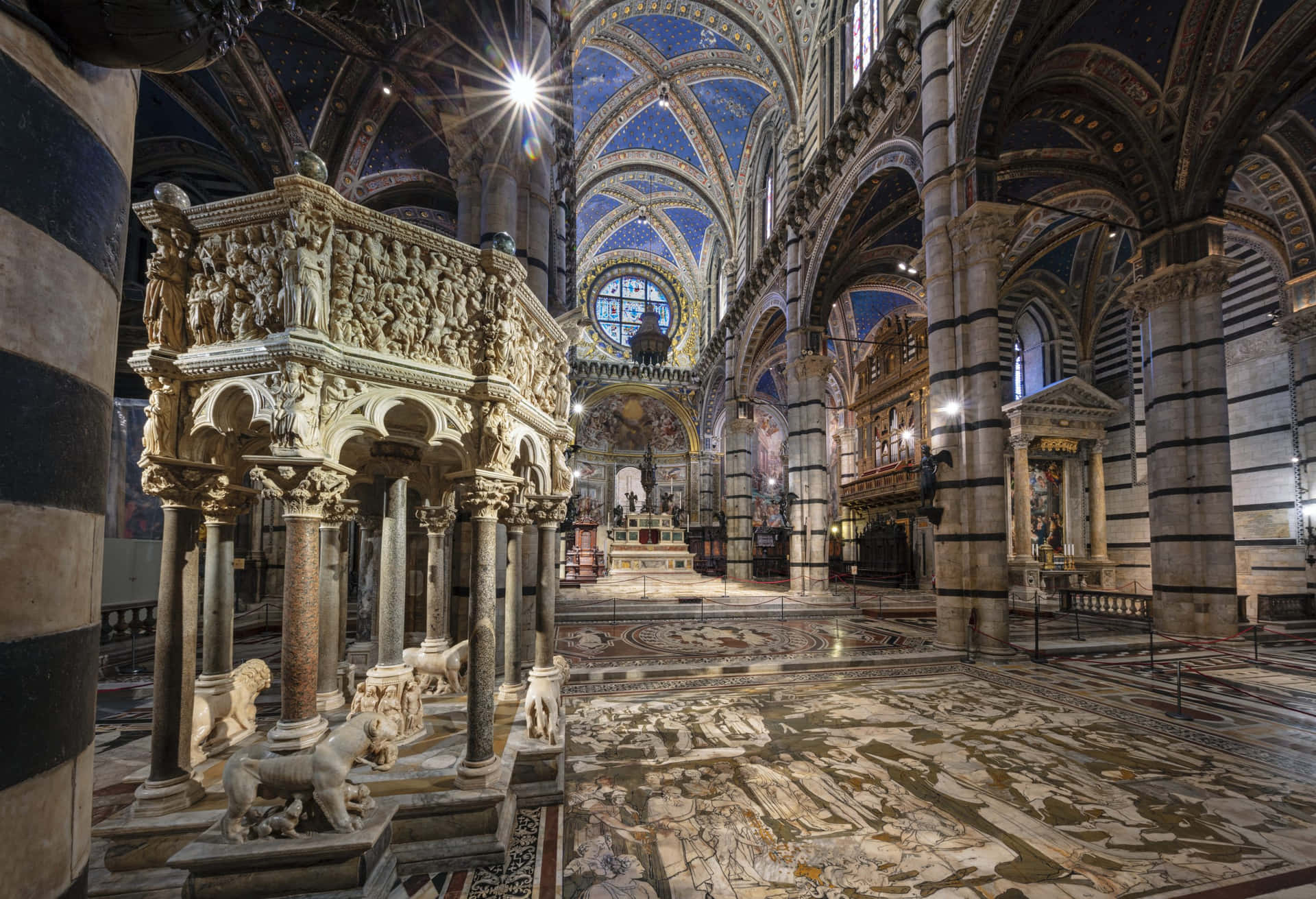 Siena Cathedral Background