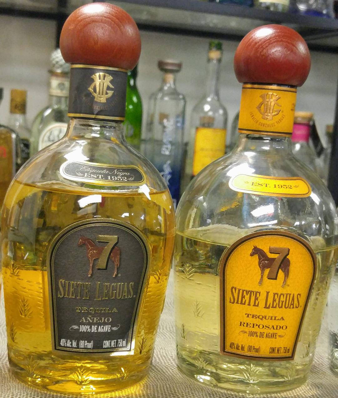 Siete Leguas Tequila Bottle Drink