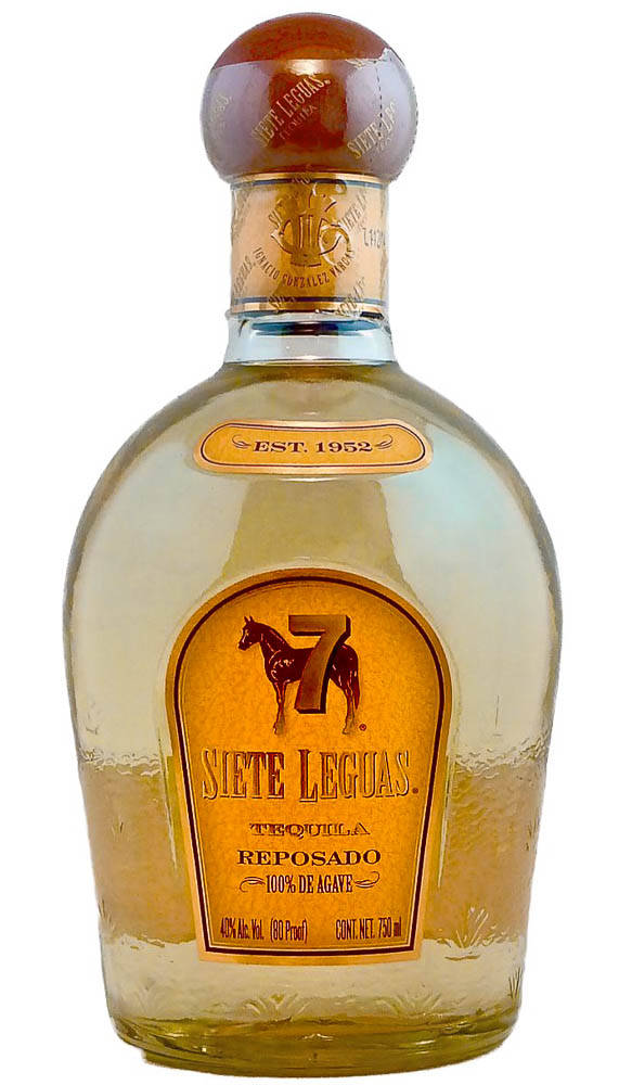 Siete Leguas Tequila Sleek Bottle Background