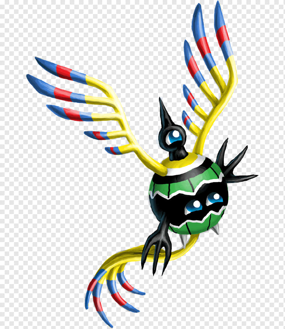 Sigilyph On Checkered Background Background