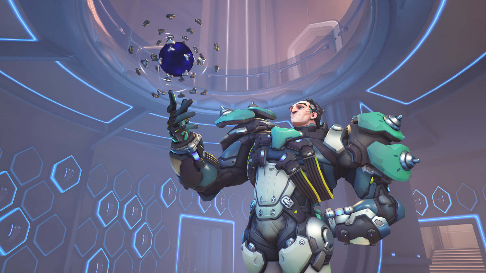 Sigma Overwatch Gravitational Control Background