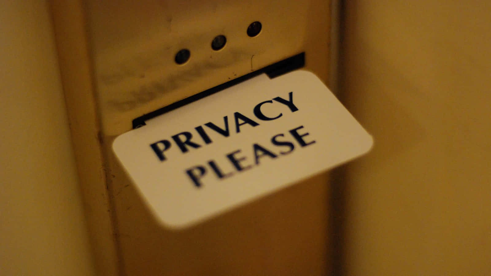 Sign For Privacy That Is Not Inscrutable Background