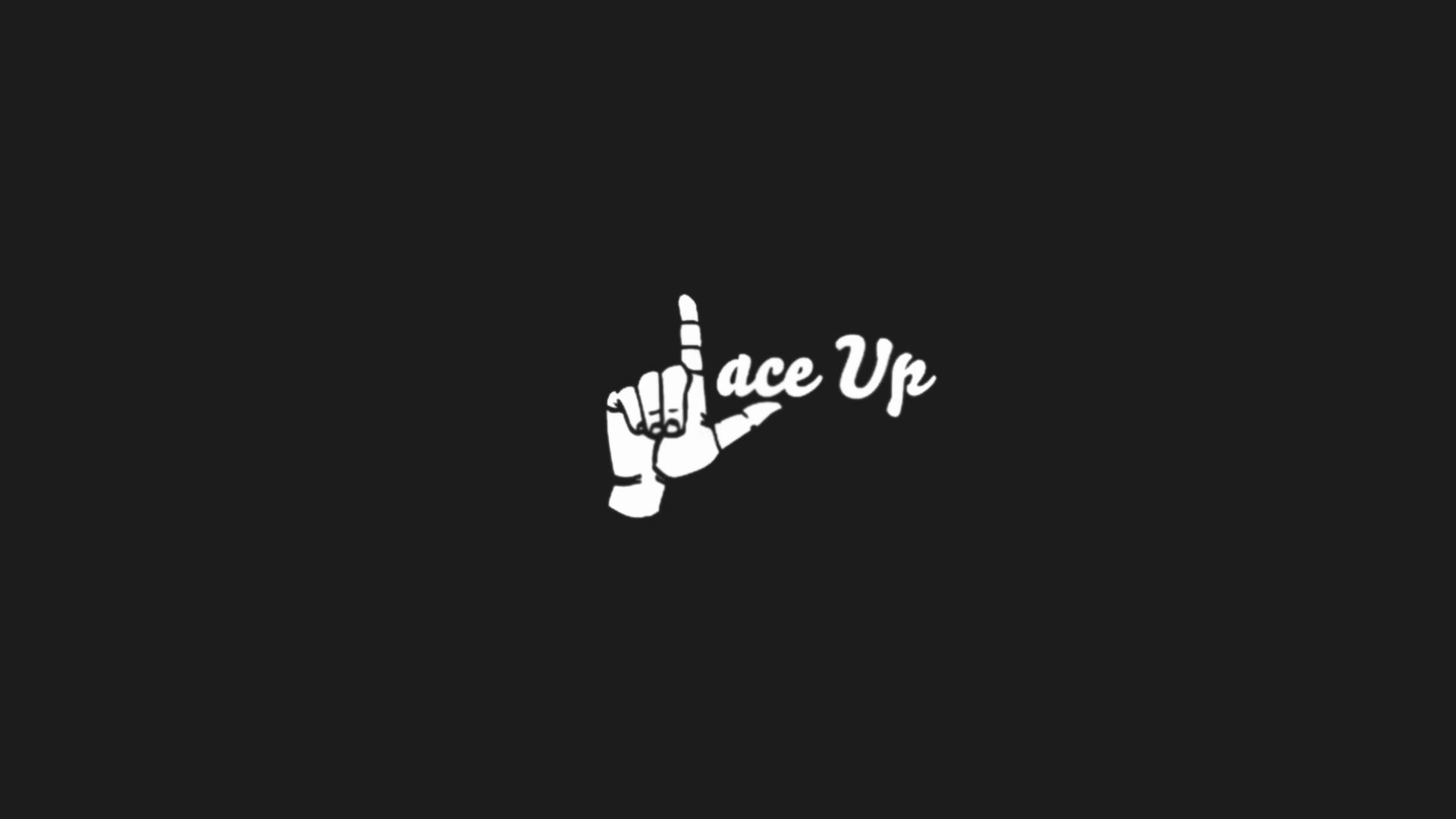 Sign Language - Lace Up Hand Gesture Background