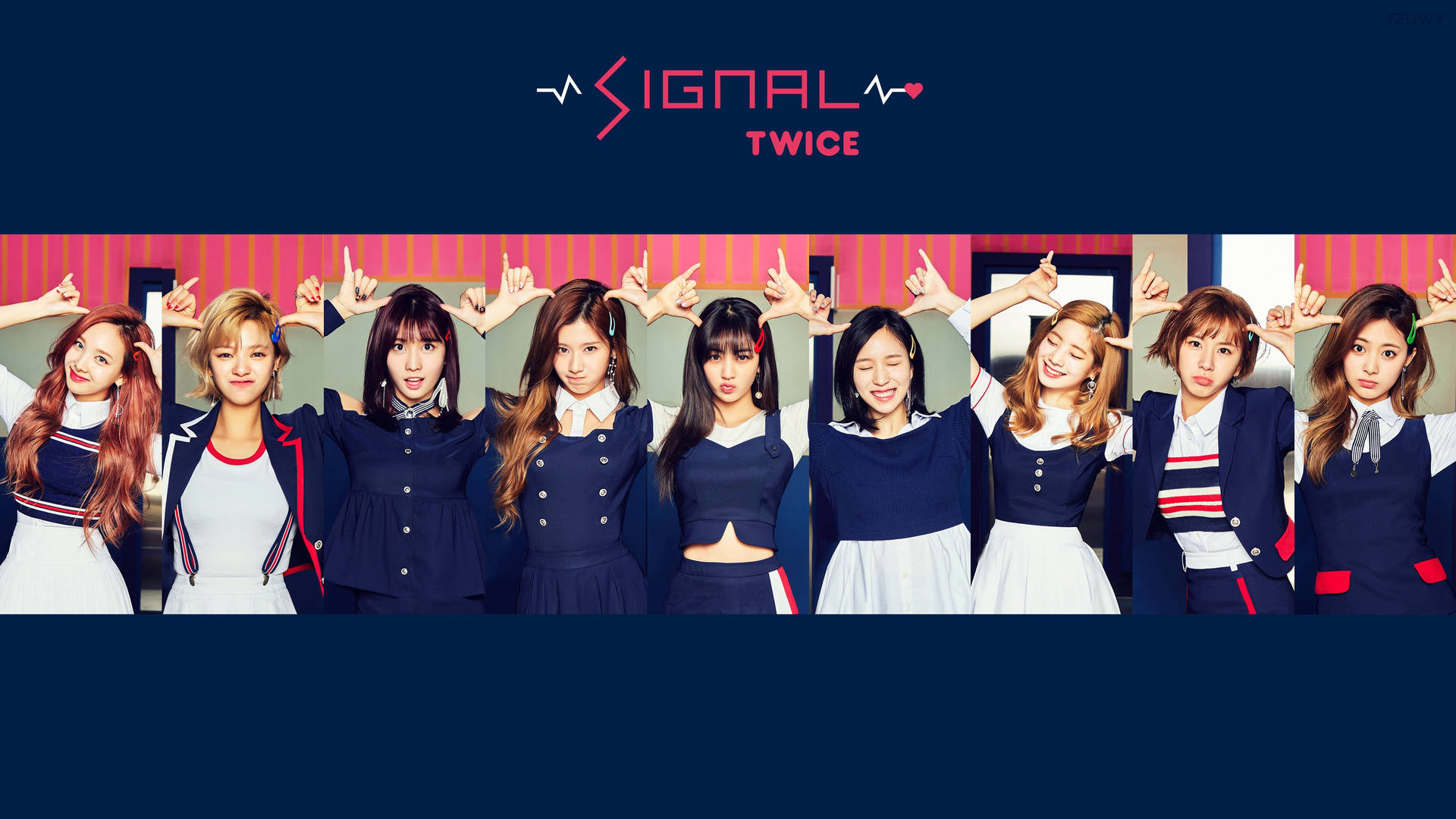 Signal Poster Twice 4k Background