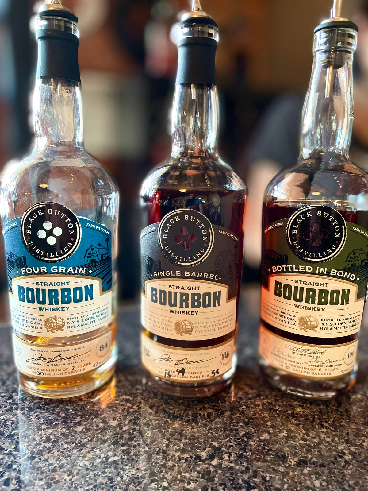 Signature Cocktails By Black Button Distilling Background